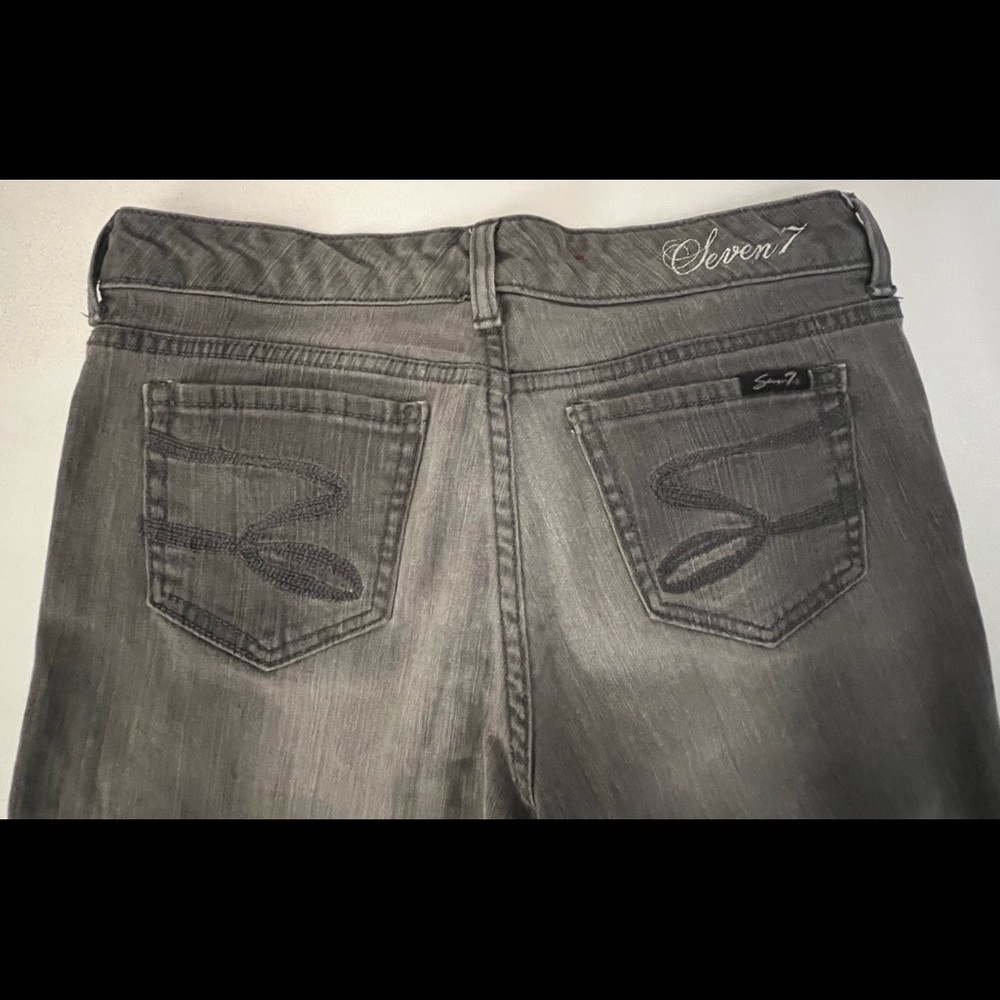 Seven 7 gray wash flare Women’s Jeans